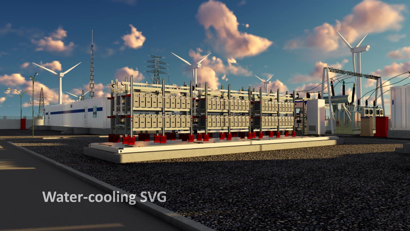 Sinopak 6.6kV SVG Disejukkan Air Luaran untuk Aluminium Elektrolitik
