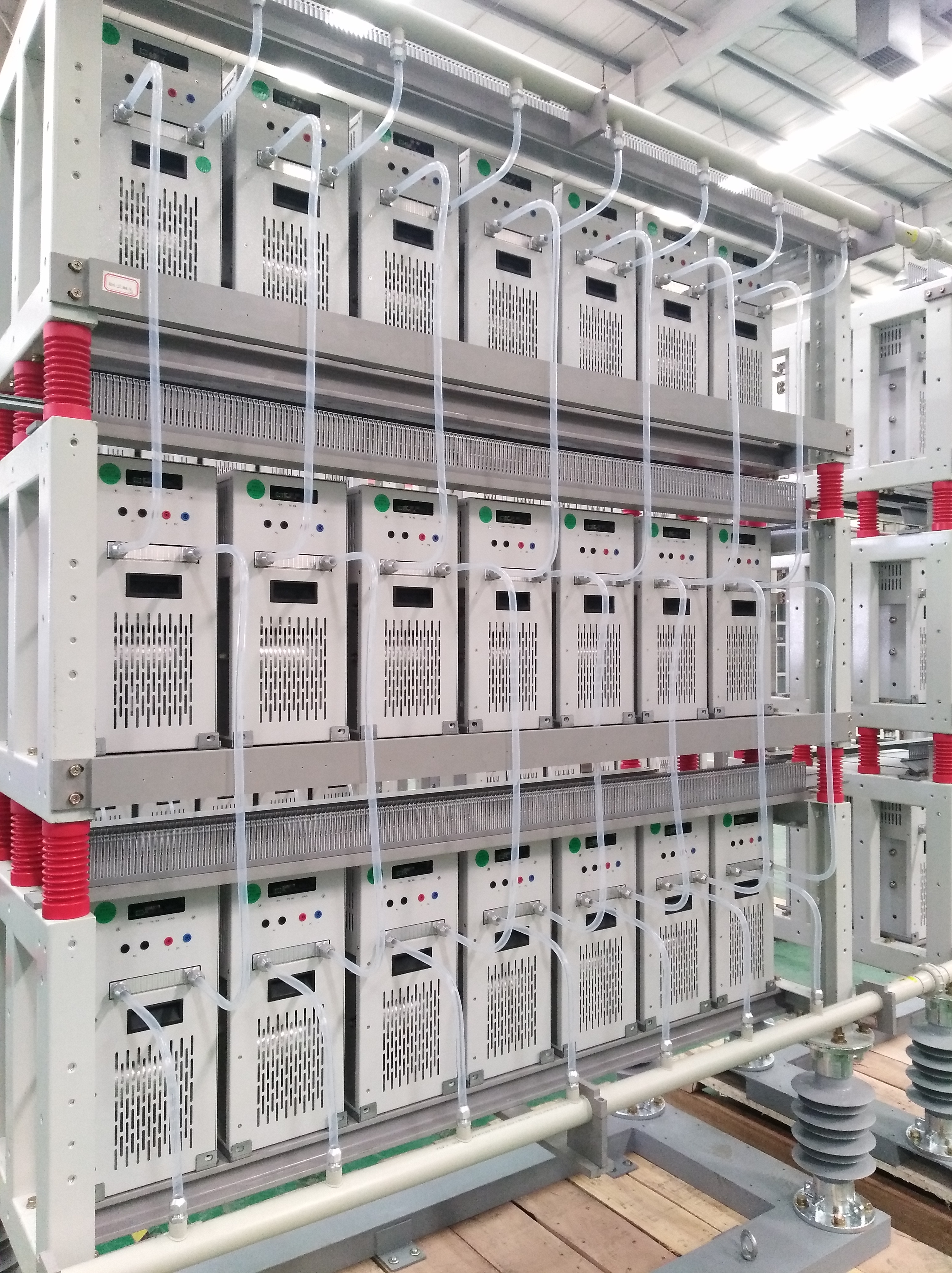 3상 불균형을 위한 Sinopak 6.6kV 실내 수냉식 델타 연결 STATCOM