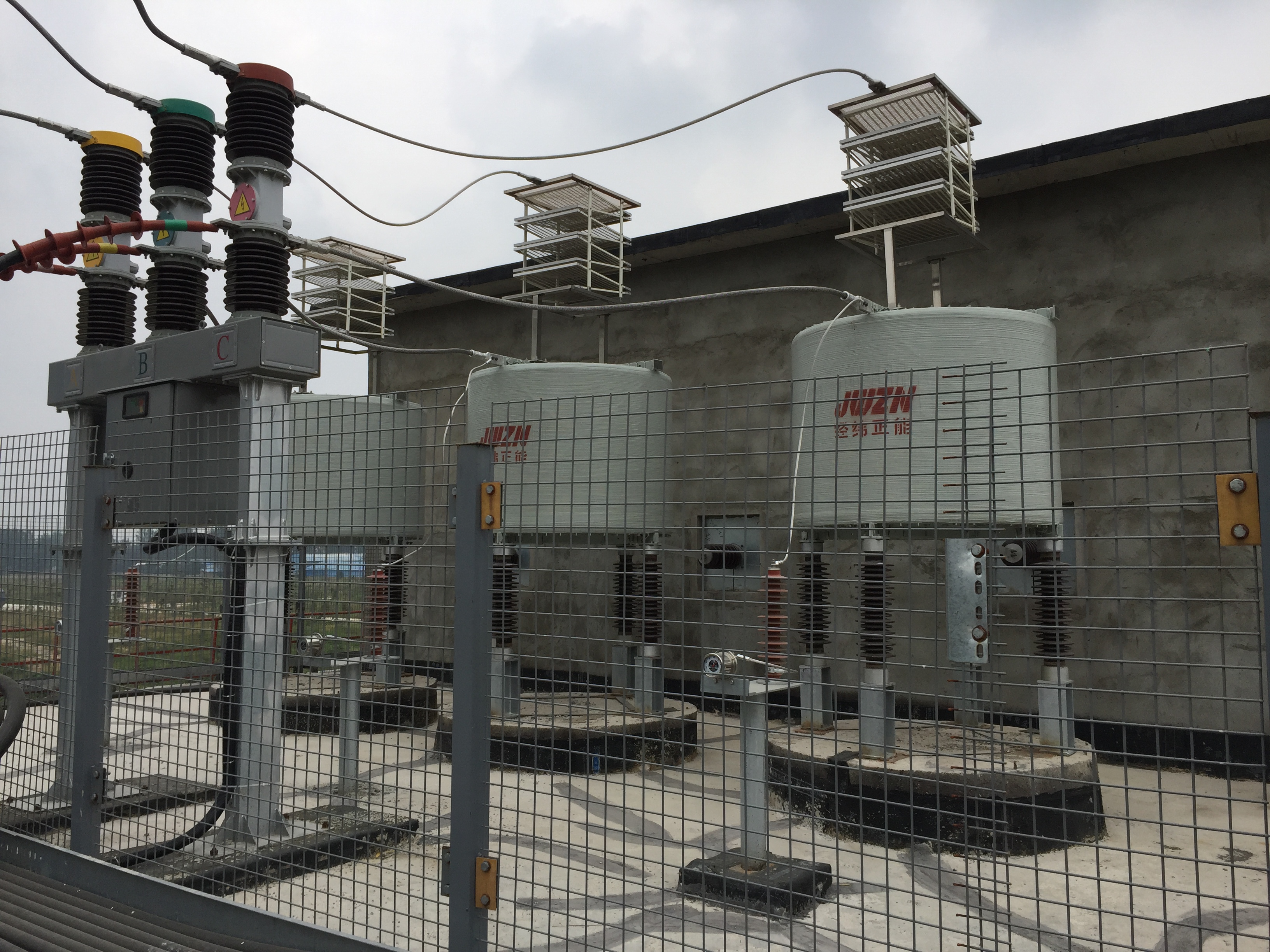 STATCOM l&agrave;m m&aacute;t bằng kh&ocirc;ng kh&iacute; trong nh&agrave; Sinopak 6.6kV để kết nối năng lượng t&aacute;i tạo