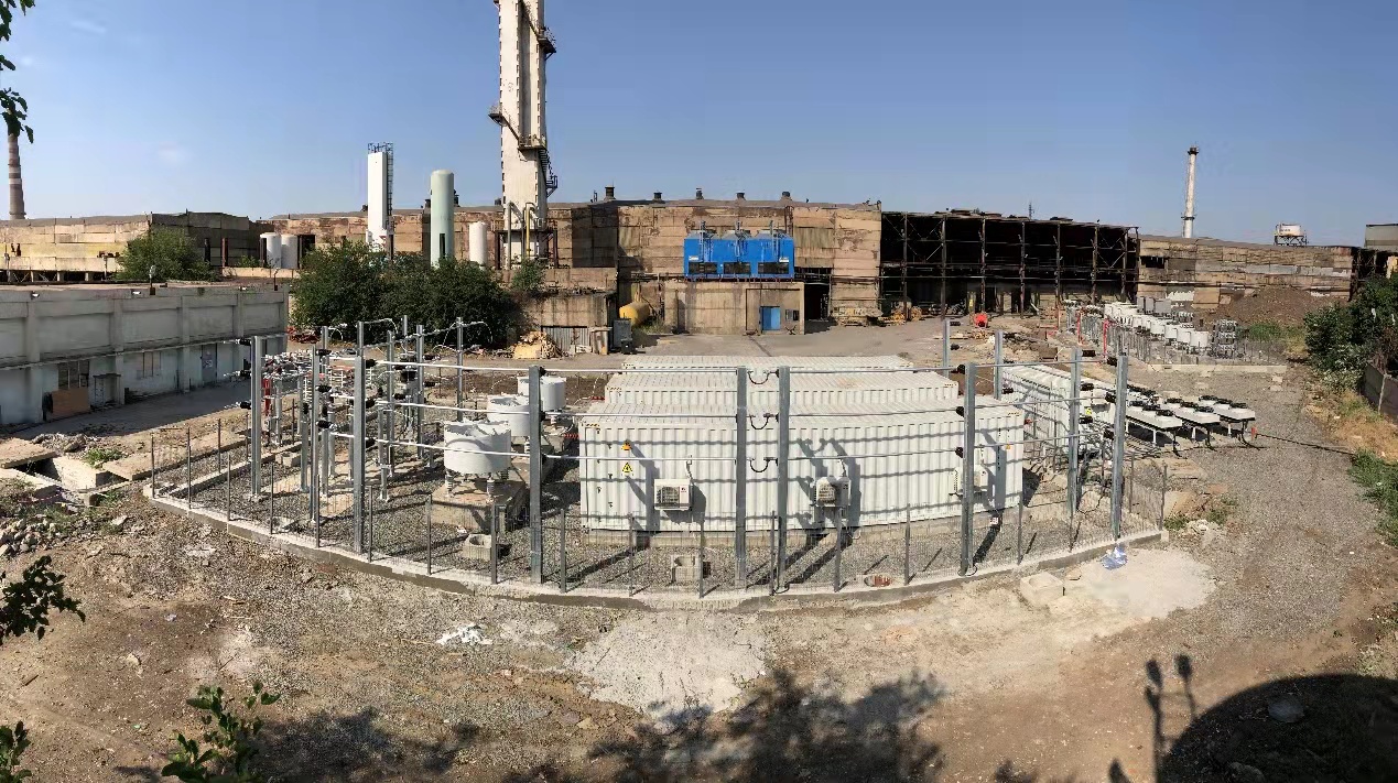 SVG raffreddato ad acqua per esterni Sinopak da 35 kV per l'interconnettivit&agrave; con energie rinnovabili