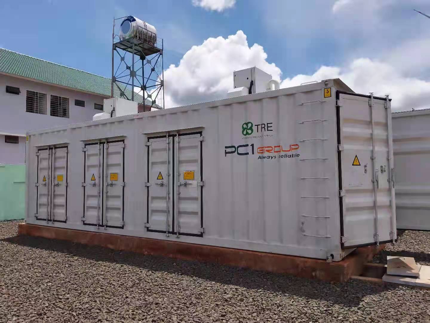 Sinopak STATCOM raffreddato ad aria esterna da 35 kV per forno fusorio elettrico